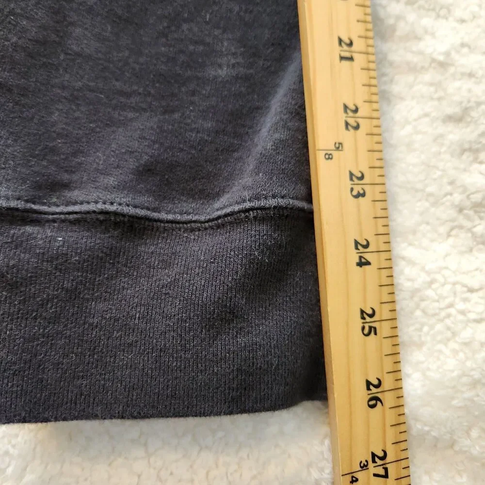 The North Face Mens Size XXL Black Hoodie K2 Karakoram Range Mountain Sweatshirt